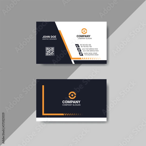 Fototapeta Professional elegant business card template