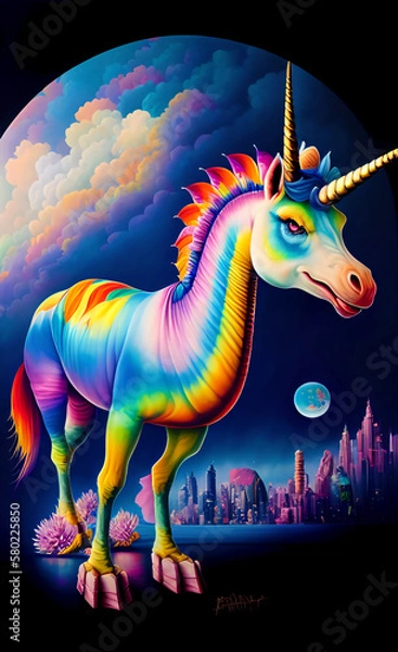 Fototapeta Unicorn created
with Generative Al technology