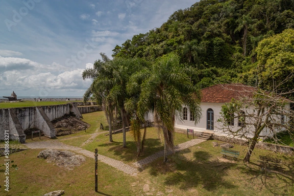 Fototapeta Fortaleza Nossa Senhora dos Prazeres, Ilha do Mel, Paraná, Brasil