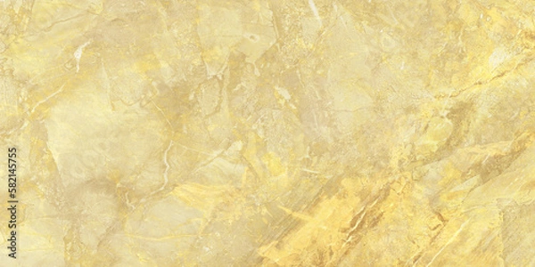 Fototapeta natural gold marble tiles for ceramic wall and floor, Shiny yellow foil background, golden wall quartzite abstract, Italian glittering stone wall texture, luxurious limestone Emperador modern exterior