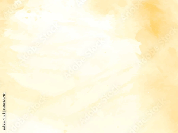 Obraz Abstract soft yellow watercolor texture design background