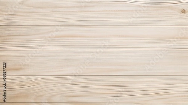 Fototapeta Soft Light Wood Texture, Organic Background Generative AI