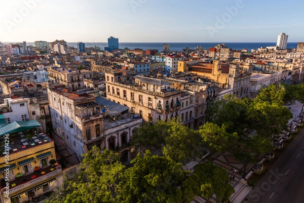 Fototapeta Havana at Sunset