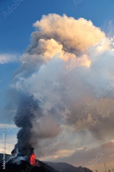 Fototapeta volcan 