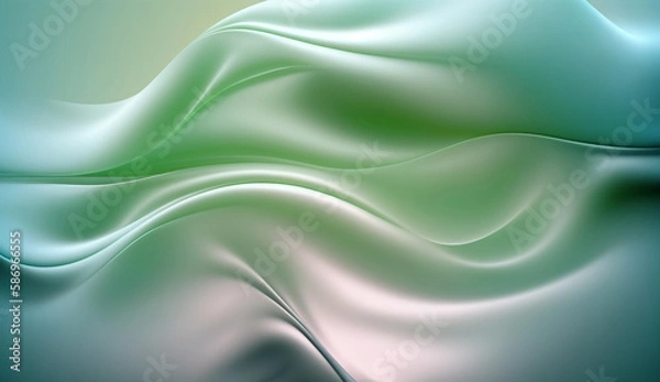 Fototapeta Abstract Background. Abstract Light Background. Abstract 3D Background. Abstract Fluid Wave 3D Background. Gradient design element for backgrounds, banners, wallpapers, posters and covers.