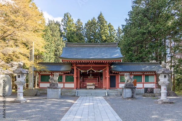 Fototapeta 冨士御室浅間神社