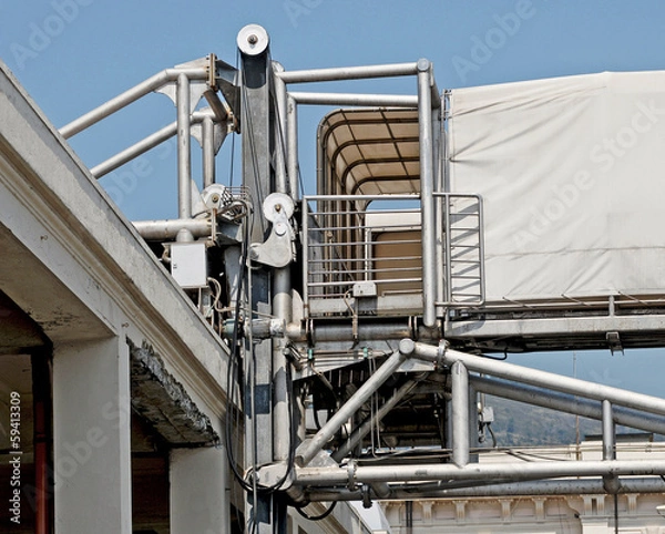 Fototapeta maritime walkway