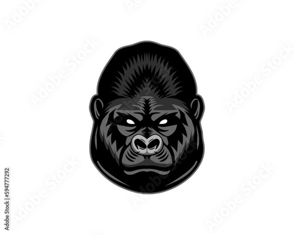 Fototapeta Gorilla Head 