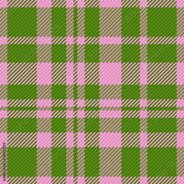 Fototapeta Background plaid check. Textile vector pattern. Fabric texture seamless tartan.