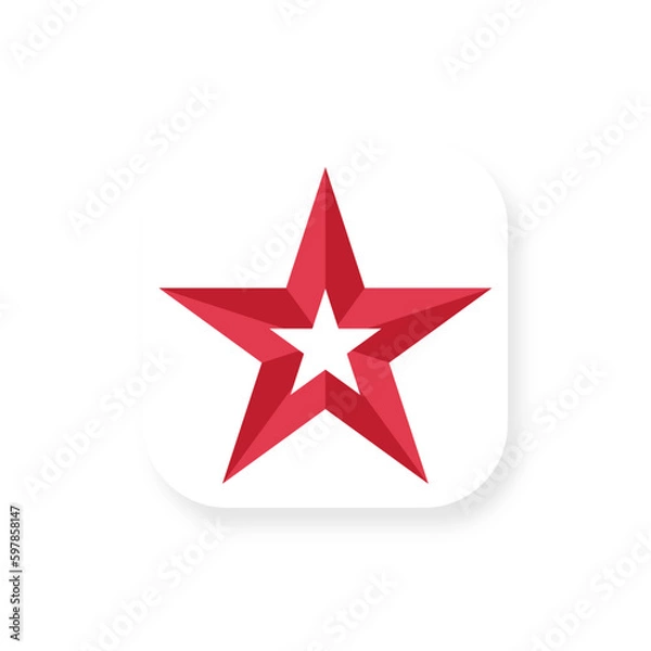 Obraz Red Star