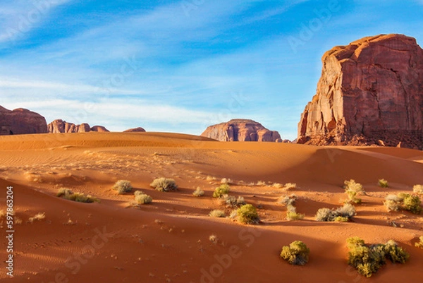 Fototapeta valley in the desert