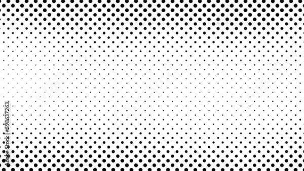 Fototapeta Grunge halftone background with dots