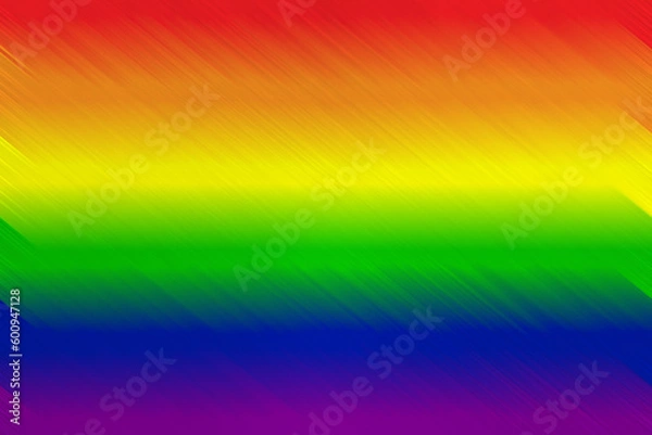 Fototapeta Unique rainbow background, gay pride, LGBTIQA+, transgender flag, colours themed multiple colors with blurred lines, striped, pattern, wallpaper. 