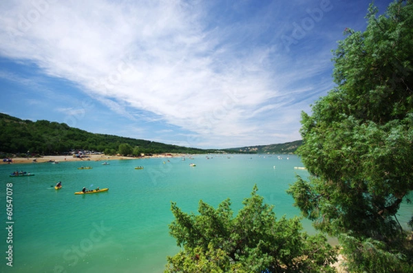 Fototapeta lac de sainte croix - verdon