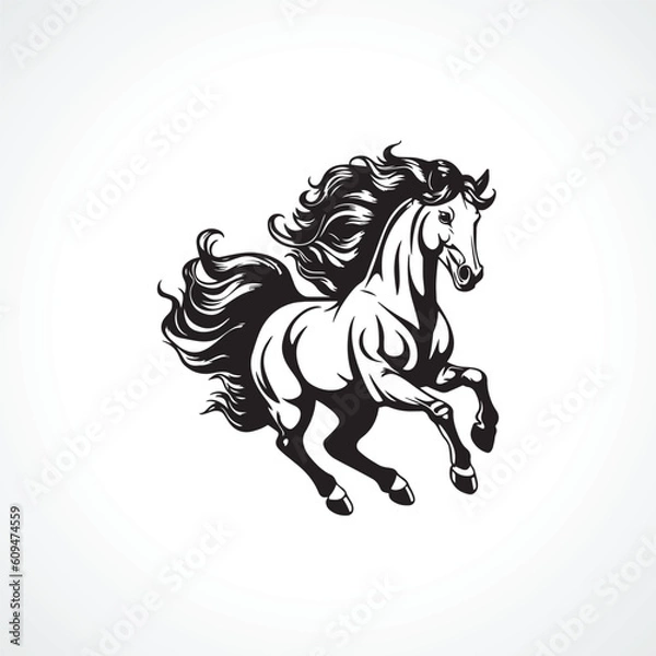 Fototapeta Horse Logo Design Horse Logo Vector 