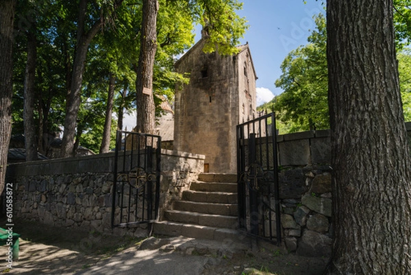 Fototapeta Inside the Ancient armenian Sanahin Monastery in the north part of Armenia