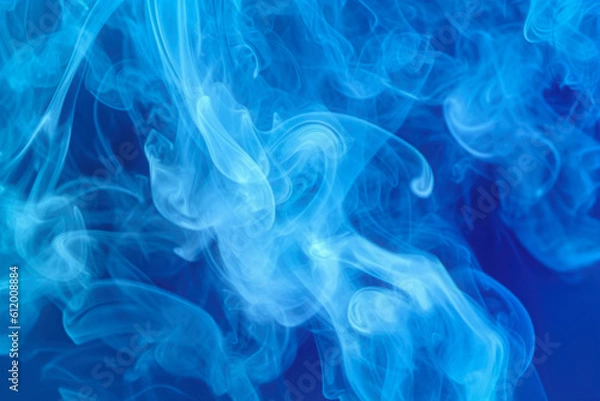 Fototapeta Colored Translucent Smoke Vapors With Matte Color For Backgrounds And Wallpapers Created With The Help Of Artificial Intelligence