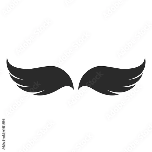 Fototapeta Wing illustration logo icon