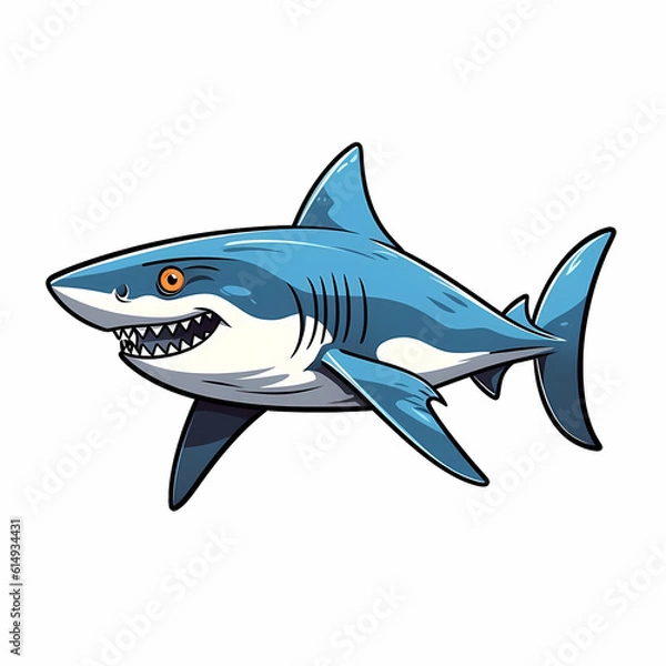 Fototapeta Shark Illustration