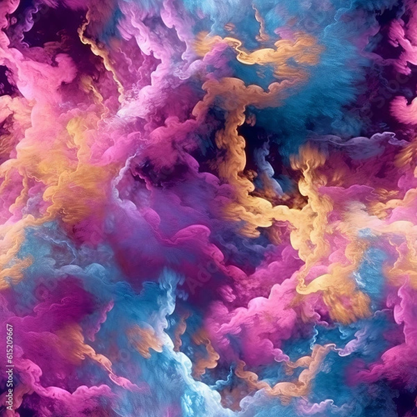 Obraz Clouds fantasy seamless Ai generative