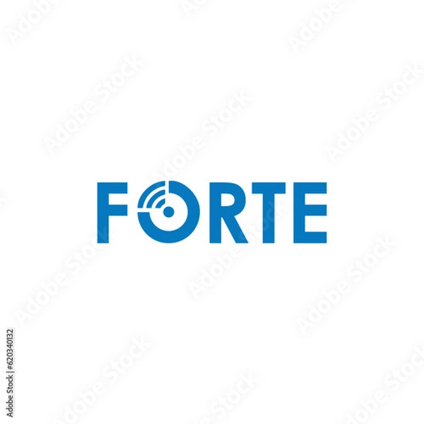 Fototapeta Forte logo