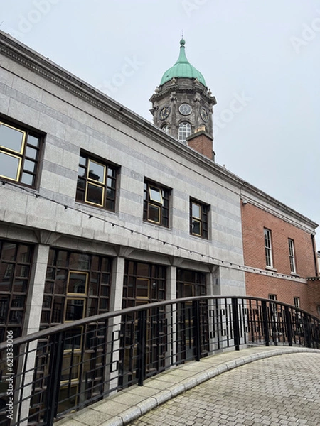 Fototapeta Ville de Dublin, capitale d'Irlande