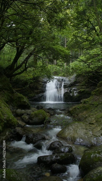 Obraz Waterfall deep in the mountains