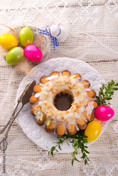 Fototapeta Easter babka