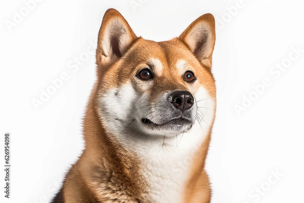 Fototapeta portrait of a Shiba Inu dog