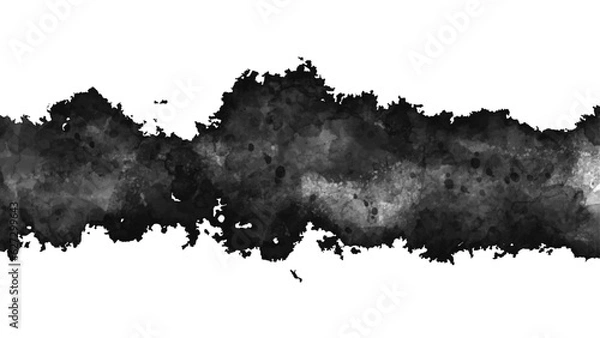 Fototapeta Rough black and white texture vector. dust Distressed overlay texture. Old grunge black texture. Dark weathered overlay pattern sample on transparent background. Grunge Urban Background.