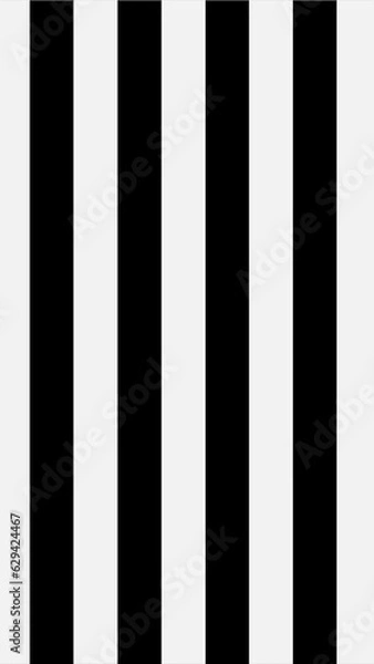 Fototapeta Abstract illustration of black color and white color lines in a high-resolution. Animated colorful lines. Easy to use.