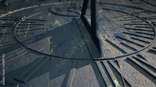 Obraz Sundial Lost In Time