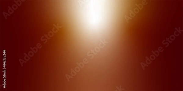 Fototapeta Dark brown light color background. Gradient design. Abstract dark elegant background with space for design. Light lines and glow. Wide banner for design. Template.