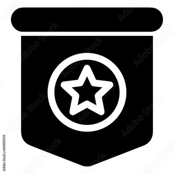 Fototapeta 
Winner success icon symbol image vector. Illustration of reward champion win championship bedge image design