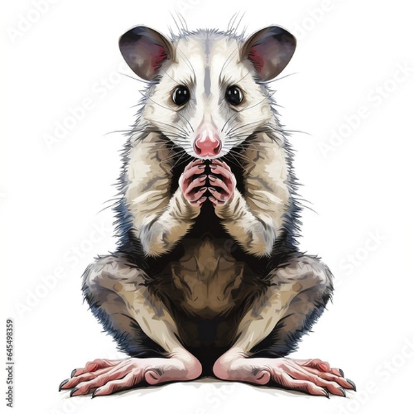 Fototapeta Opossum possum animal