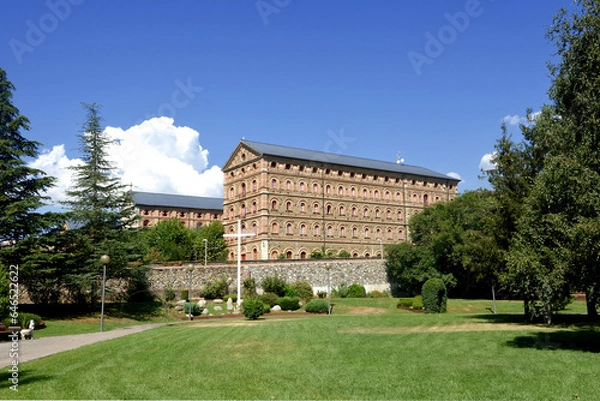 Fototapeta The Council Seminary of La Seu dâ€™Urgell, LLeida province, Catalonia, Spain