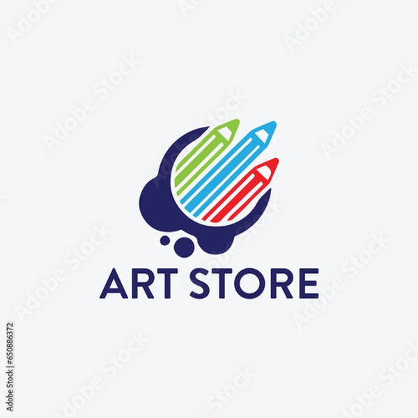 Obraz art logo design vector