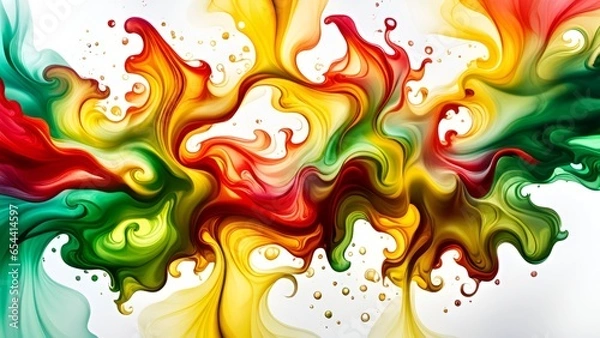 Fototapeta abstract background with swirls