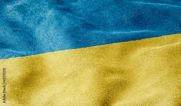 Fototapeta Flagge der Ukraine