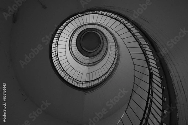 Fototapeta Staircase from above