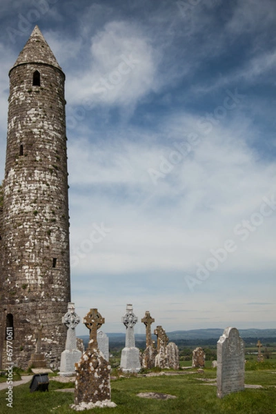 Fototapeta cemetery at the Rock of Cashel