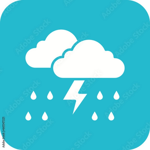 Fototapeta Storm Icon