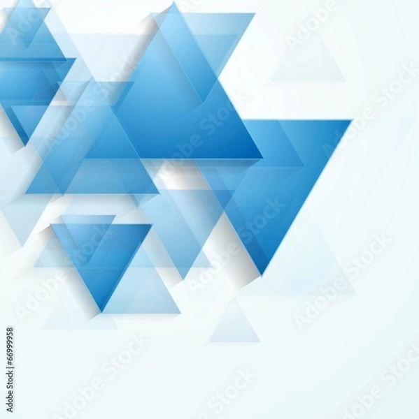 Fototapeta Bright blue tech background