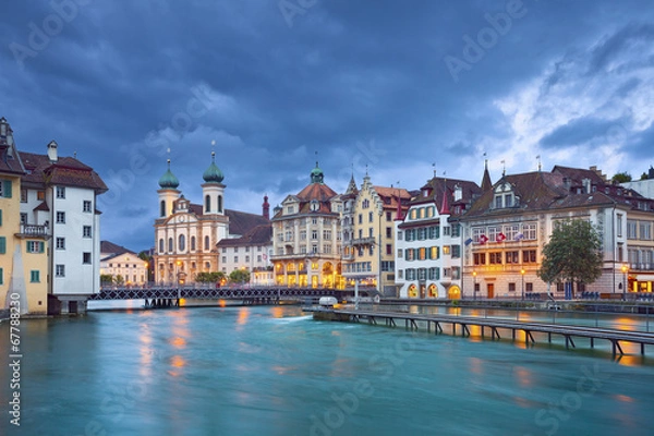 Fototapeta Lucerne.