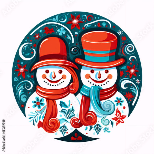 Fototapeta Snowman