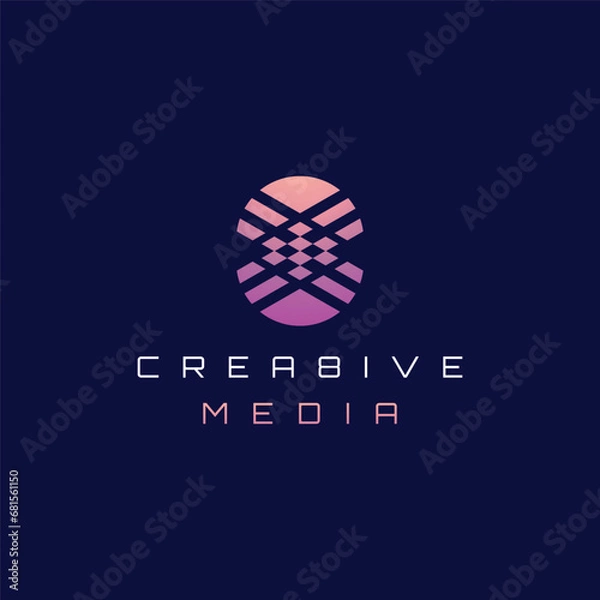 Fototapeta  Innovate technology startup logo Technology logo designs concept vector, Digital Wire logo template