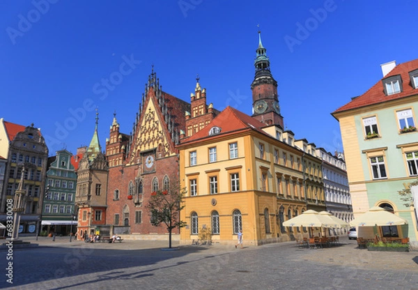 Fototapeta Wrocław - The Old Town