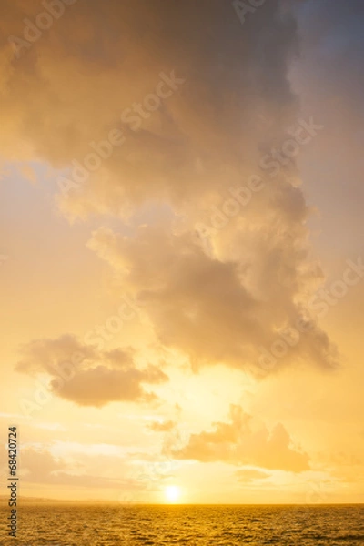 Fototapeta Sunrise on the sea