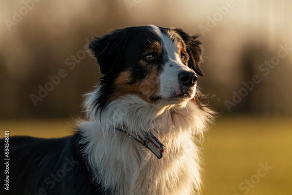 Fototapeta border collie dog