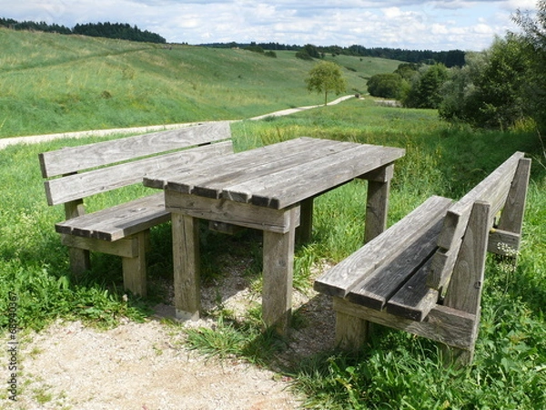 Fototapeta Picknick Bank